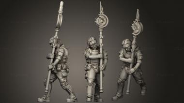 Military figurines Children of the Dragon Sleeper 3d model
