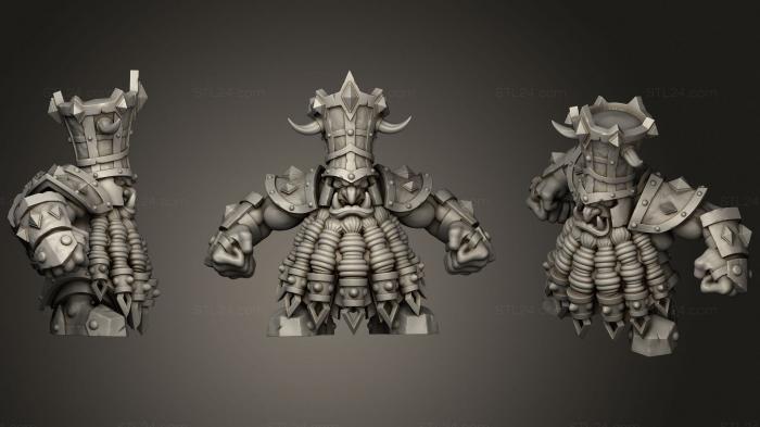 Military figurines (CHORFT5 UN, STKW_0730) 3D models for cnc