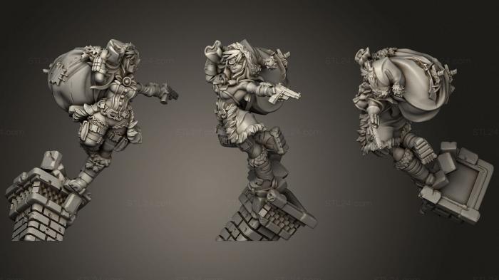 Military figurines (Christmas mission Deadeye, STKW_0732) 3D models for cnc