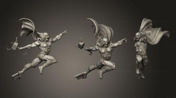 Military figurines (Classic Thor, STKW_0738) 3D models for cnc