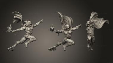 Military figurines Classic Thor 3d model