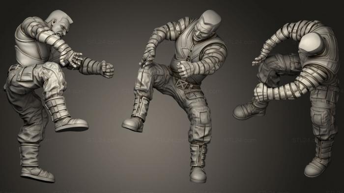 Military figurines (Colossus A, STKW_0746) 3D models for cnc