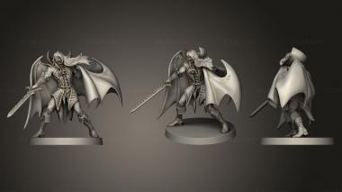Military figurines count dalv 3d model