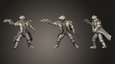 Military figurines Crafty Privateer 3d model