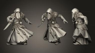 Military figurines Cultist 33 3d model