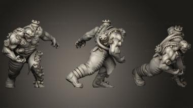 Military figurines Cyber Giant 3d model