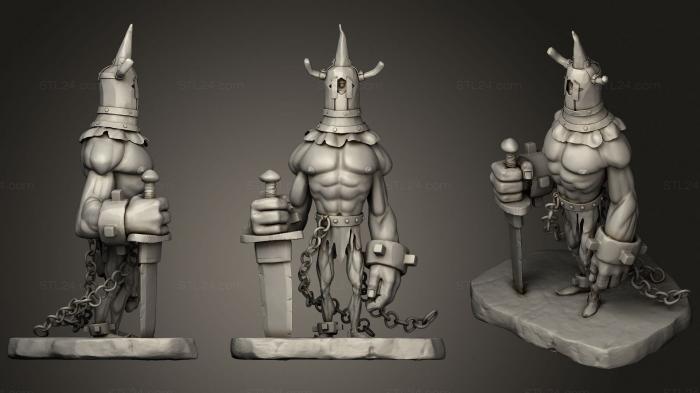 Military figurines (Cyclops Soldier, STKW_0773) 3D models for cnc