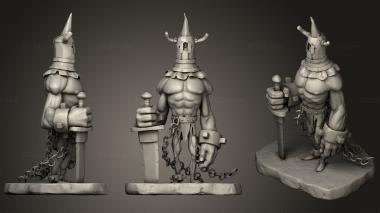 Military figurines Cyclops Soldier 3d model