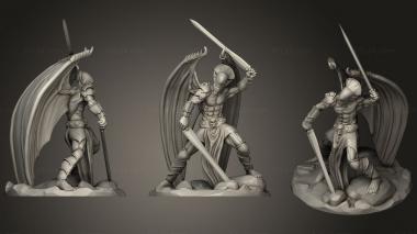 Military figurines Daemondian 3d model