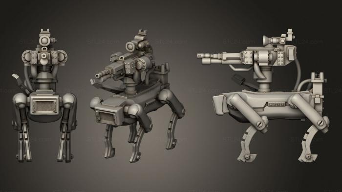 Military figurines (Daloy 9 Scout, STKW_0785) 3D models for cnc