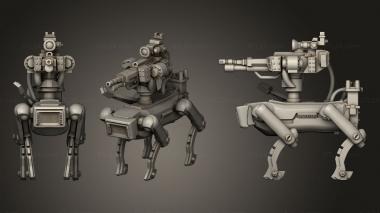 Military figurines Daloy 9 Scout 3d model