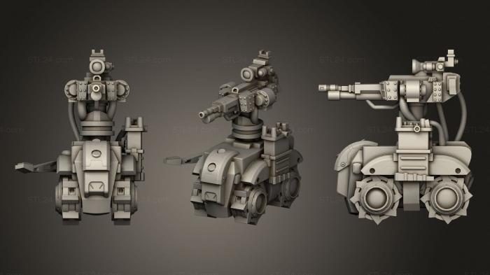 Military figurines (Daloy 9 Sentry, STKW_0786) 3D models for cnc