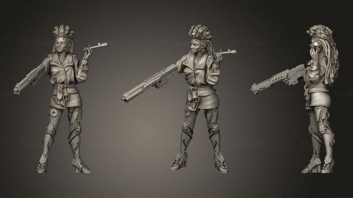 Military figurines (Damballah Wedo, STKW_0787) 3D models for cnc