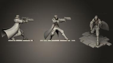 Military figurines dante devil may cry fan art retrogasm2 3d model