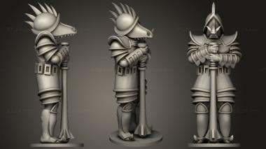 Military figurines Demon Warriors2 3d model