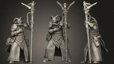 Military figurines Disciple Psycher 3 3d model