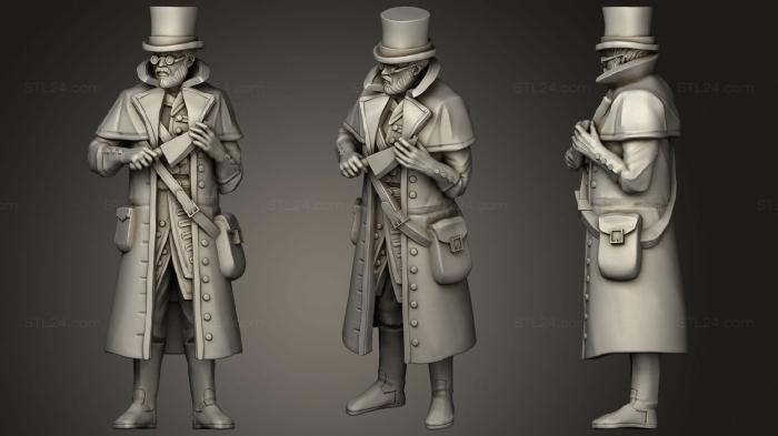 Military figurines (Doctor Gibbs Knife (Medium), STKW_0822) 3D models for cnc