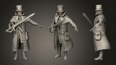 Military figurines Doctor Gibbs Sword (Medium) 3d model