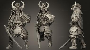 Military figurines Dragon Empire Ruijin Shogun 3d model