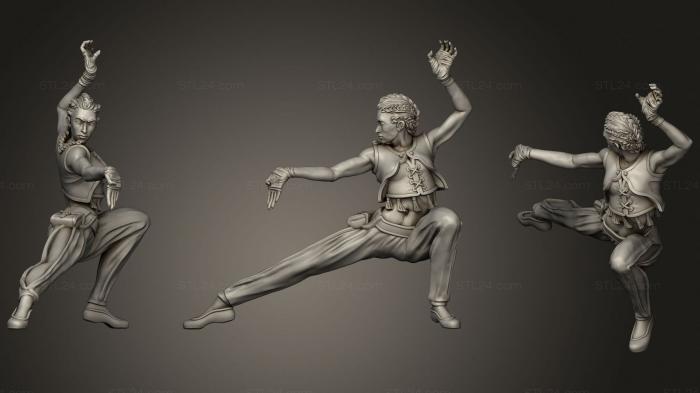 Military figurines (Drazde Goliath Monk, STKW_0838) 3D models for cnc