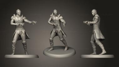 Military figurines Drell Mass Effect Miniature 3d model