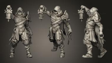Military figurines Dungeons of Thamarya Key Keeper 3d model