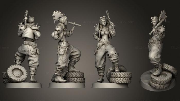 Military figurines (edythecross, STKW_0892) 3D models for cnc