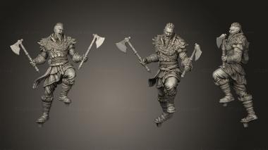 Military figurines Eivor Full 3d model