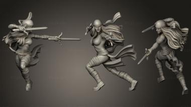 Military figurines Elektra A 3d model
