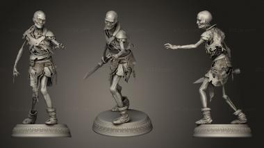 Military figurines Esqueleto Game of Throne 3d model