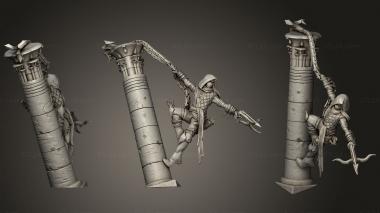 Military figurines Faizal Street Runner 3d model