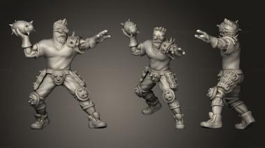 Military figurines Fantasy Football Dorkiek 3d model