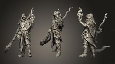 Military figurines Fe Male Soulbinders 2 3d model