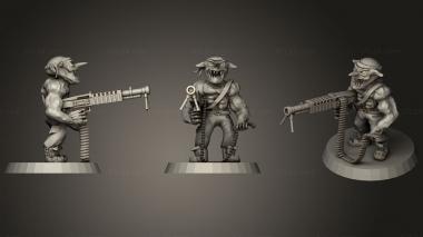 Military figurines first blood Rambo lol 3d model