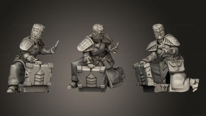 Military figurines (Firstborn Medic, STKW_0969) 3D models for cnc