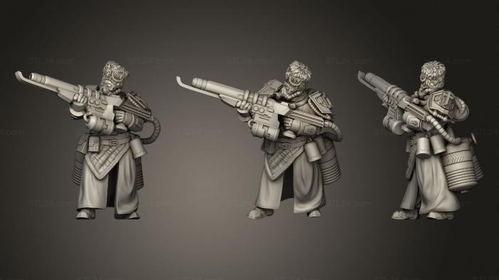 Military figurines (Firstborn Special Trooper 3, STKW_0971) 3D models for cnc