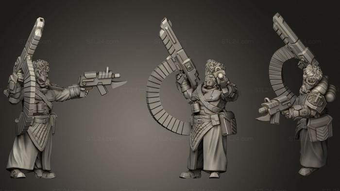 Military figurines (Firstborn Special Trooper 4, STKW_0972) 3D models for cnc