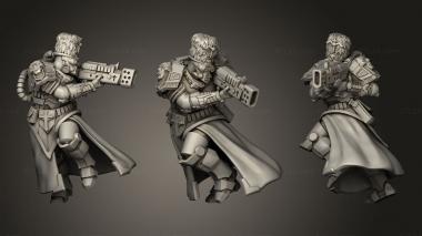 Military figurines Firstborn Weapon Trooper 3d model