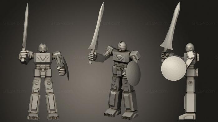 Military figurines (flashman flash king, STKW_0978) 3D models for cnc