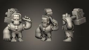 Military figurines Frank figurine 3d model