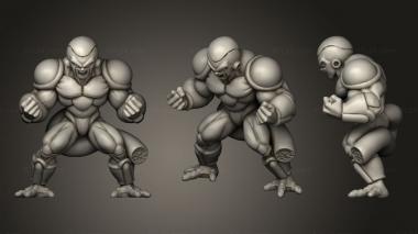 Military figurines Freeza Form Dragon Ball 3d model