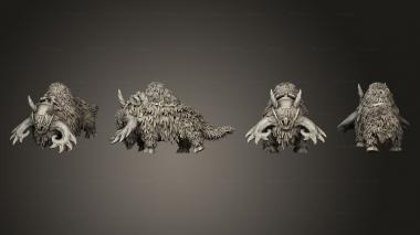 Military figurines multipart 3d model