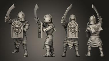 Military figurines Mum Body 04 3d model
