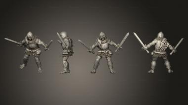 Military figurines Mummies 3d model
