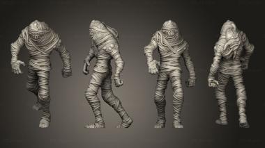 Military figurines Mummy 2 3d model