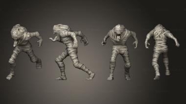 Military figurines Mummy 3d model
