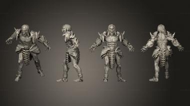 Military figurines Muscle Golem Screaming Large 3d model