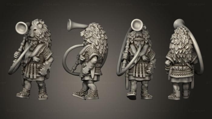 Military figurines (MUSICIAN 06, STKW_10038) 3D models for cnc
