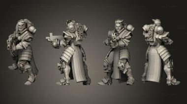 Military figurines Mylakovich s Sisters bolter 01 3d model