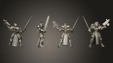 Military figurines Mylakovich s Sisters pspistol 3d model